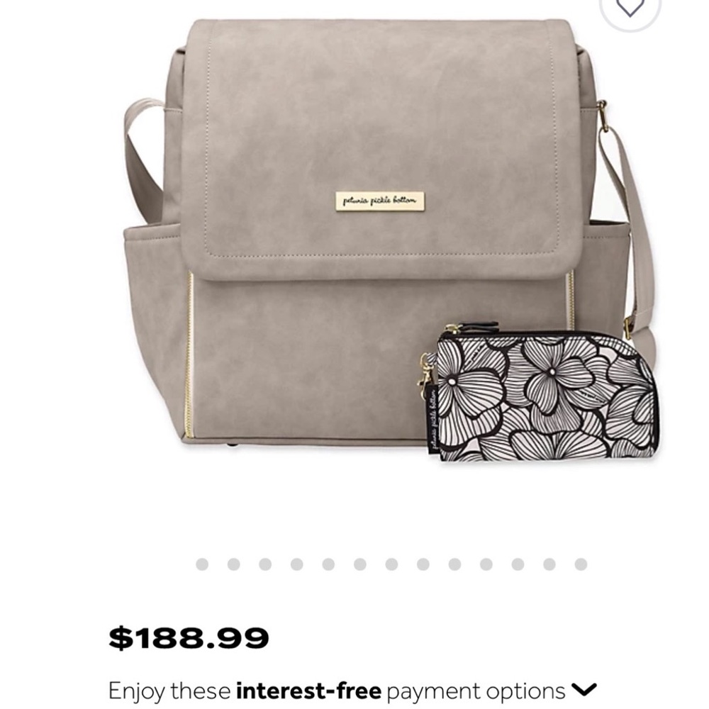 Petunia pickle bottom boxy backpack